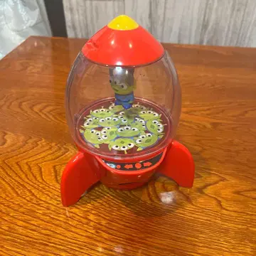 토이스토리 스페이스 뽑기 게임 (에이리언) 로켓형 잡화 수납함