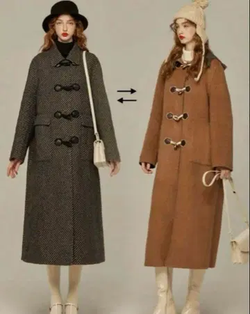 tnewties 2way 리버서블 코트