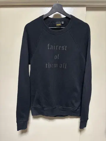 디즈니 스노우 화이트 백설공주 블랙 맨투맨 트레이닝복