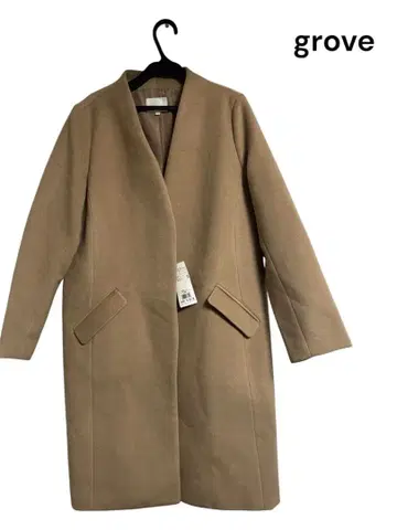 택 포함 새상품! grove 여성용 롱 코트