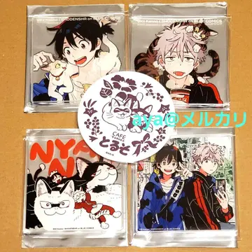 키이 칸나 춘풍의 에트랑제 아크릴 코스터 전종 컴프 만화전 카페