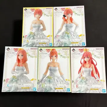 제일복권 5등분의 신부 피규어 다섯 쌍둥이 게임 파이널