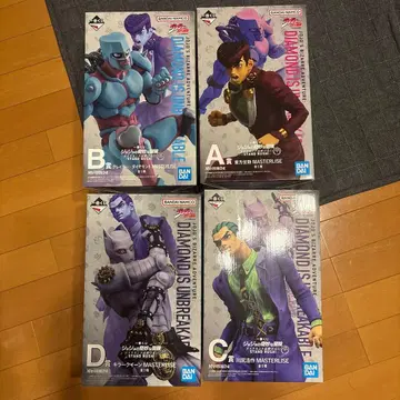 죠죠의 기묘한 모험 피규어 세트 A.B.C.D상