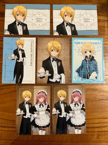 [새상품급] 슈고캬라 메이드 집사 마루이 팝업 브로마이드 세트