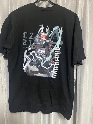 오버로드 성왕국 티셔츠 시즈