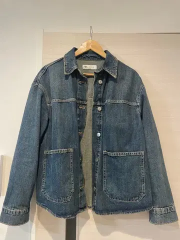 [ ZARA ] 오버 사이즈 데님 자켓