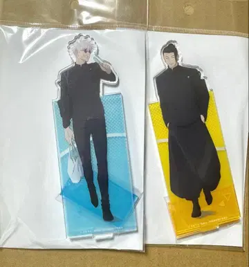 주술회전 회옥 편옥 아크릴 스탠드 고죠 사토루 게토 스구루 2점 세트