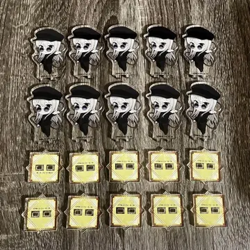 크라피카 아크릴 스탠드 10개 묶음