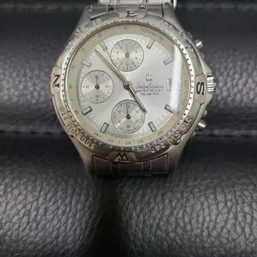 크로노그래프 손목시계 스테인리스 스틸