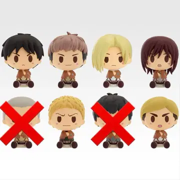 제일복권 진격의 거인 짐승의 거인은 내가 쓰러뜨린다 G상 쵸코놋코 6종