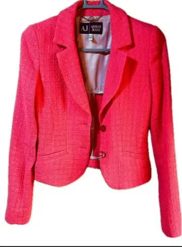 Armani Jeans 테일러드 자켓 핑크 아르마니