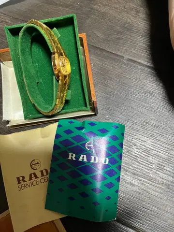 RADO 라도 앤티크 여성용 워치 골드