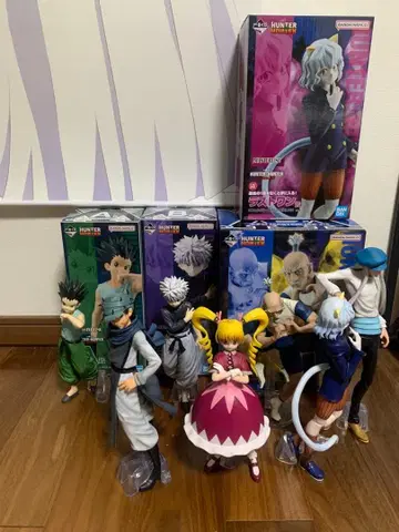 HUNTER x HUNTER 제일복권 피규어 MASTERLISE 모음