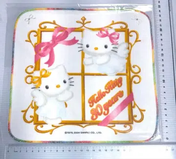 쁘띠 타월 30주년 엔젤 키티 헤이세이 레트로 산리오 천사 타월