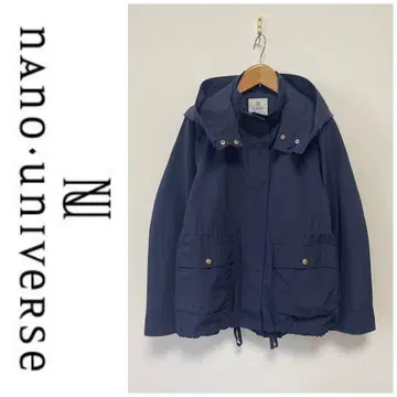 [새상품급] 나노 유니버스 2WAY 마운틴 파카 네이비 36 골드 버튼
