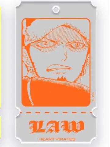 ONEPIECEBASESHOP 티켓 키링 키홀더 로