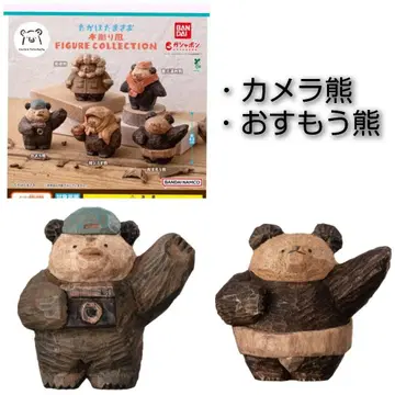 타카하마 마사오 목조풍 FIGURE COLLECTION 카메라 & 스모곰
