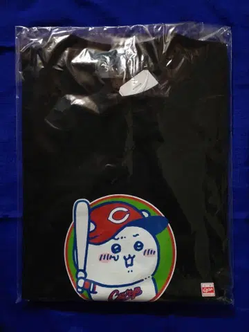 치이카와 히로시마 도요카프 T셔츠 (블랙) L 사이즈