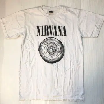 닐바나 Nirvana L 밴드 티셔츠 락 티셔츠