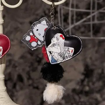 에니마이 복권 토미에 x 헬로키티 B상 하트 키링