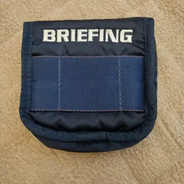 퍼터 커버 브리핑 BRIEFING 말렛 타입 네이비