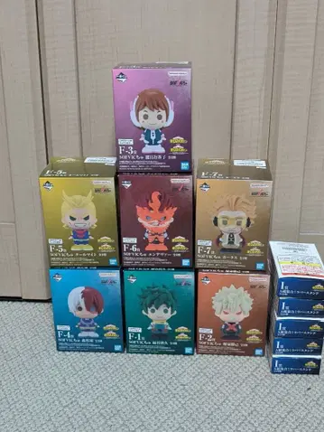 제일복권 나의 히어로 아카데미아 엮이는 마음 SOFVI츄 컴프 세트