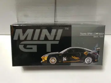 MINI GT 1/64 도요타 GR86 LB Nation 블랙/골드