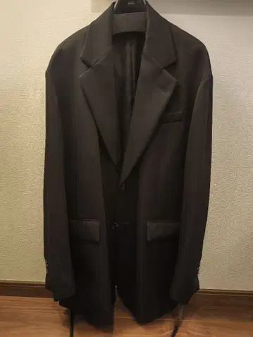 ssstein 오버사이즈 싱글 브레스티드 재킷