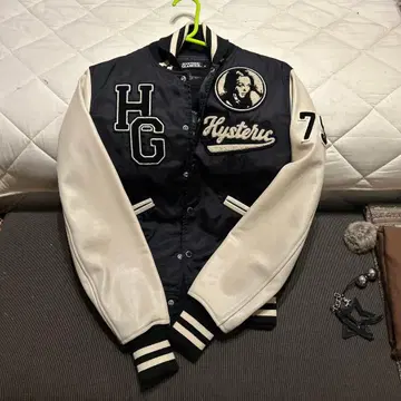 HYSTERIC GLAMOUR 바시티 자켓