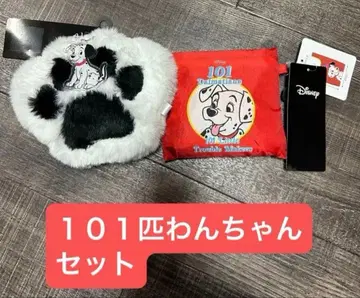 [미사용 새상품] 아베일 101마리 강아지 마스코트 참 에코백