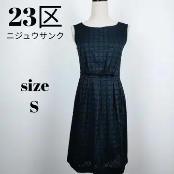 [ a194 ] 23KU 23KU 새상품급 슬리브리스 원피스 포멀 S