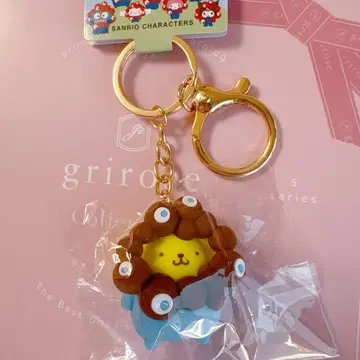 폼폼푸딩 파스텔 컬러 키링