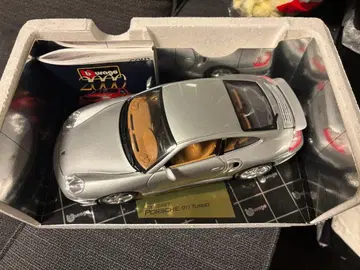포르쉐 911 터보 1/18 실버 부라고