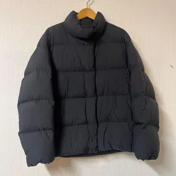 유니클로 파우더 소프트 다운 자켓 여성용 S 블랙 새상품급