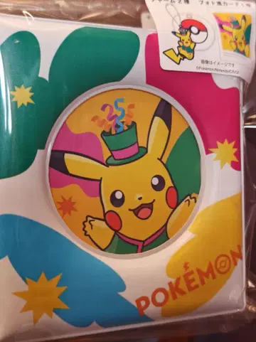 USJ 25주년 포켓몬 피카츄 참&사진풍 카드