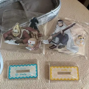 골든 카무이 동물 포즈 아크릴 스탠드 오가타 햐쿠노스케 바실리