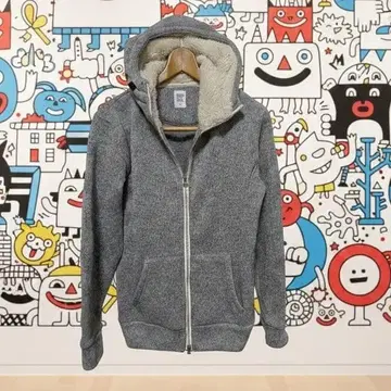 상태 A+ graniph 그레이 집업 후드티 M 사이즈