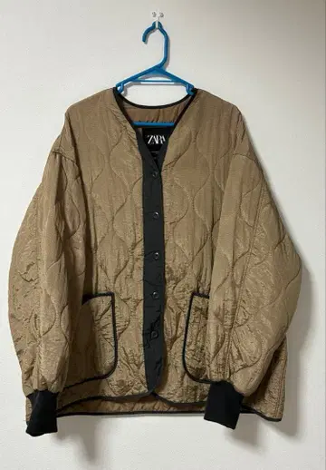 ZARA 퀼팅 오버 사이즈 자켓 자라