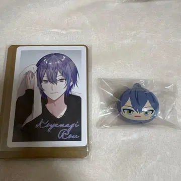 니지산지 빗쿠라타마고 츠무마루 vol.4 코야나기 로우 카드 마스코트