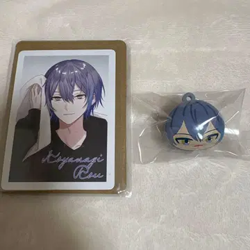 니지산지 빗쿠라타마고 츠무마루 vol.4 코야나기 로우 카드 마스코트