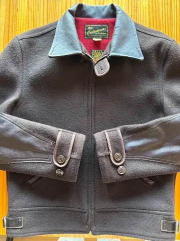 [ 데드스탁 구제 의류 ] Custman 울 아우터 웨어 다크 브라운