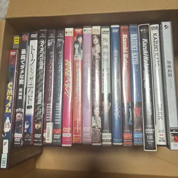 카토 카즈키 DVD CD 중고 묶음 판매