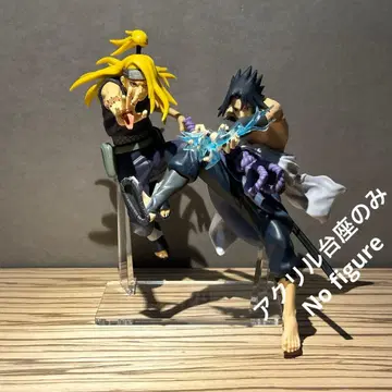 아크릴 받침대만입니다. 데이다라, 사스케 피규어 2체용 받침대, 나루토