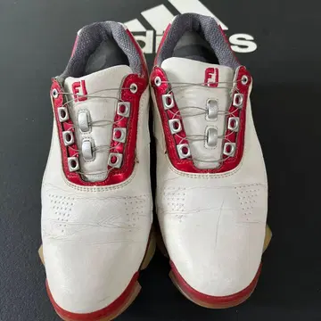FootJoy XPS 골프화 화이트/레드
