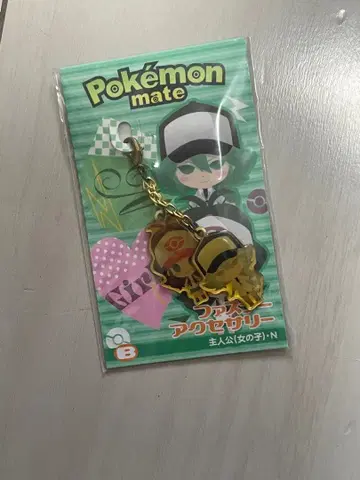 포켓몬 블랙 화이트 여자 주인공과 N 참 키링