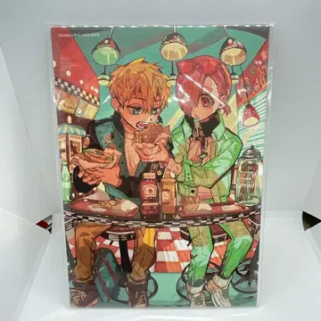 지박소년 하나코 군 뮤지엄 캔버스 보드 햄버거 샵