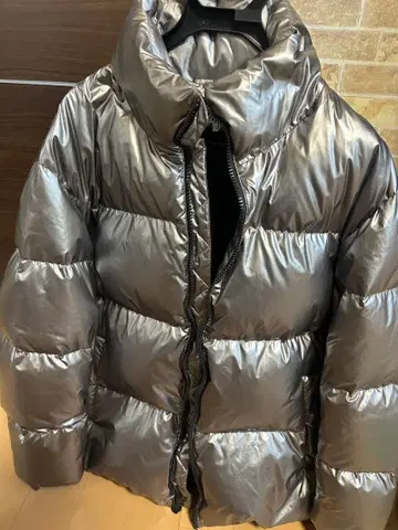 GAP 다운 자켓 실버