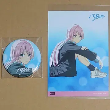 MyGO!!!!! 치하야 아논 캔뱃지+브로마이드 정강상 구매 혜택