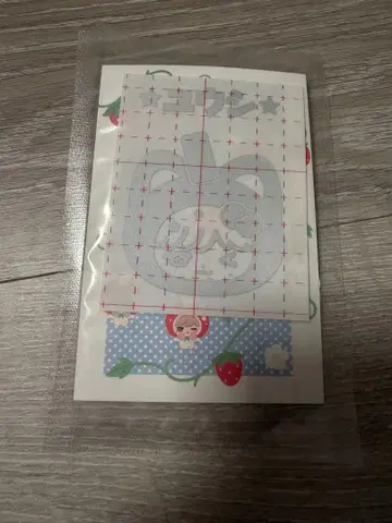 nctwish 유우시 응원봉 스티커 다님 캔 배지 반사 스티커