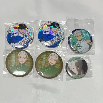 윈블 우메미야 하지메 캔뱃지 모음